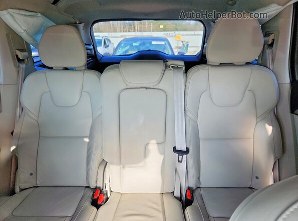 YV4A22PLXN1831885 2022 VOLVO XC90 Blue Հետևի նստատեղերի տեսք