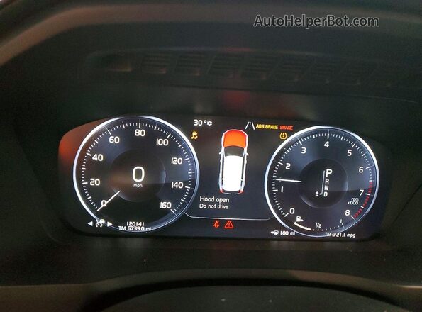 YV4A22PM9K1443941 2019 VOLVO XC90 Blue 
