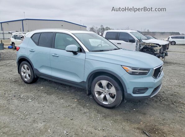 YV4AC2HK7K2090006 2019 VOLVO XC40 Blue Przód prawy