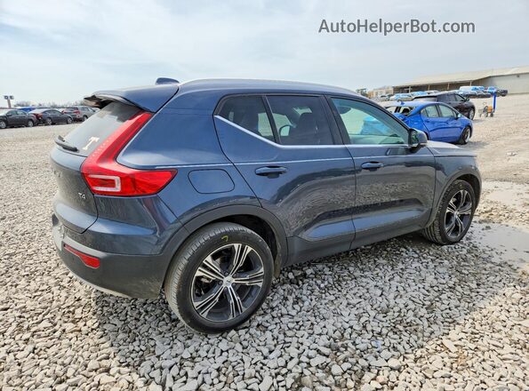 YV4AC2HL1N2781819 2022 VOLVO XC40 Blue Հետևի աջ