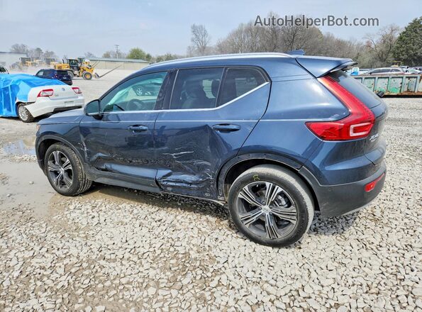 YV4AC2HL1N2781819 2022 VOLVO XC40 Blue Հետևի ձախ