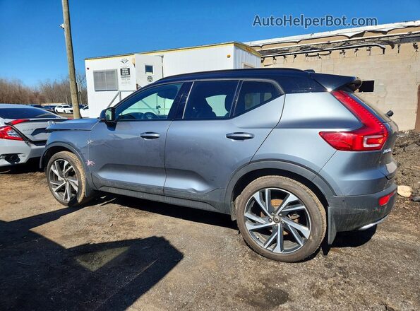 YV4AC2HM6K2057788 2019 VOLVO XC40 Серый Задняя левая четверть