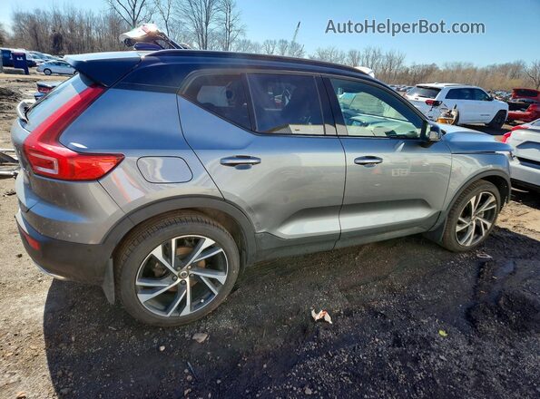 YV4AC2HM6K2057788 2019 VOLVO XC40 Серый Задняя правая четверть
