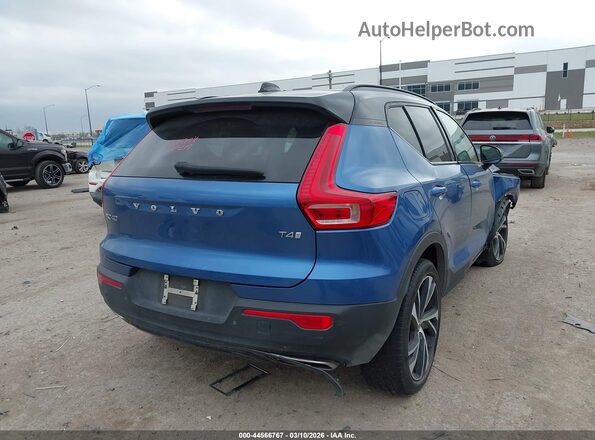 YV4AC2HM7L2324423 2020 VOLVO XC40 Blue Tył prawy