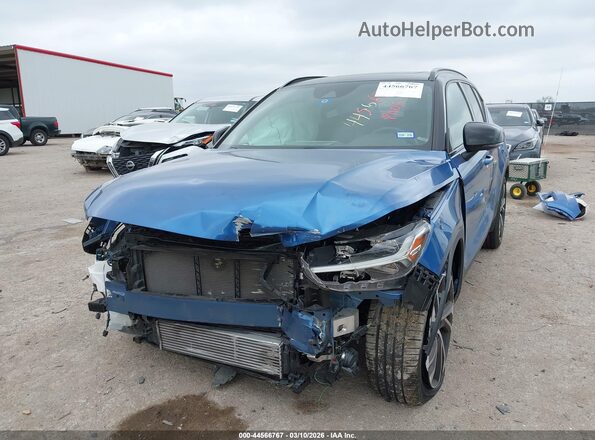 YV4AC2HM7L2324423 2020 VOLVO XC40 Blue Przód lewy