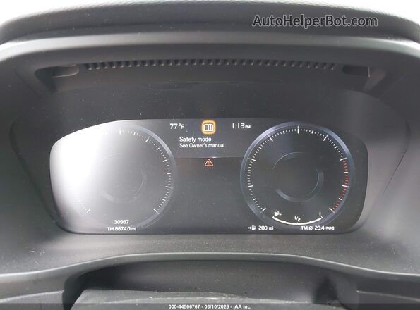 YV4AC2HM7L2324423 2020 VOLVO XC40 Blue Widok tylnych siedzeń