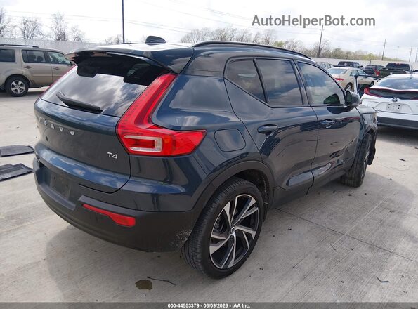 YV4AC2HMXN2646136 2022 VOLVO XC40 Blue Հետևի աջ