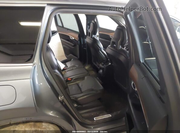 YV4BC0PL0H1163704 2017 VOLVO XC90 HYBRID Gray Вид наклейки з VIN-кодом
