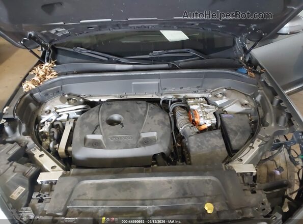 YV4BC0PL0H1163704 2017 VOLVO XC90 HYBRID Gray Вид ззаду