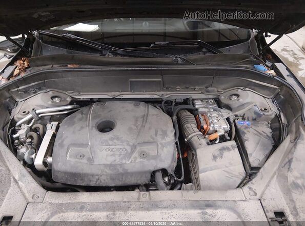 YV4BC0PL5H1184192 2017 VOLVO XC90 HYBRID Синий Вид сзади