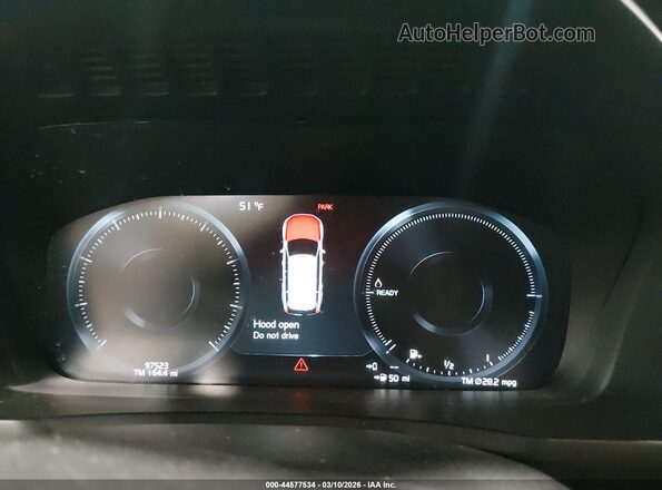 YV4BC0PL5H1184192 2017 VOLVO XC90 HYBRID Синий Вид задних сидений
