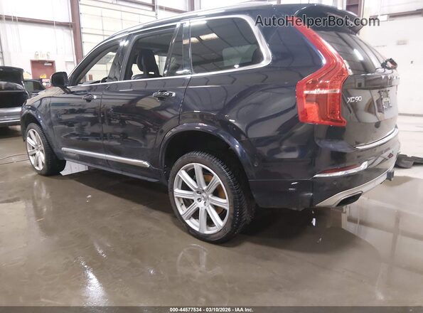 YV4BC0PL5H1184192 2017 VOLVO XC90 HYBRID Синий Задняя левая четверть