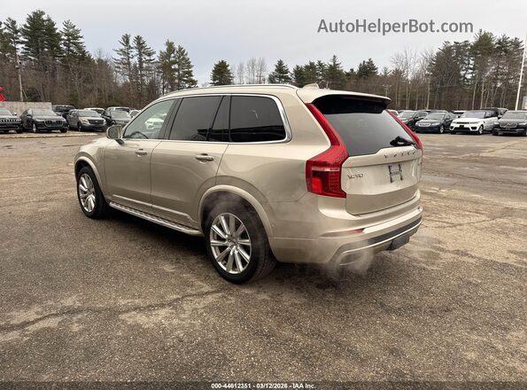 YV4BC0PL9G1048520 2016 VOLVO XC90 HYBRID Champagne Trasero izquierdo