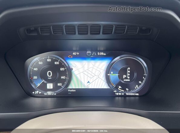 YV4BC0PL9G1048520 2016 VOLVO XC90 HYBRID Champagne Vista de los asientos traseros