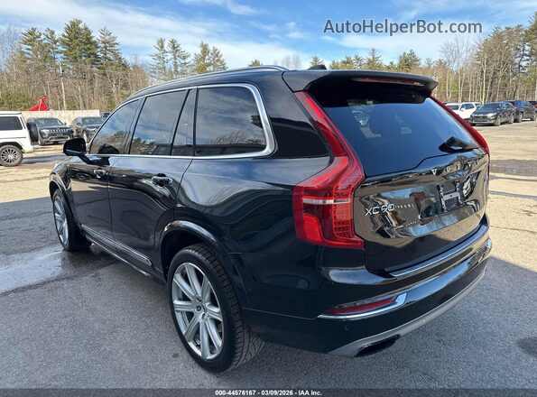 YV4BC0PLXH1180980 2017 VOLVO XC90 HYBRID Black Задня ліва чверть