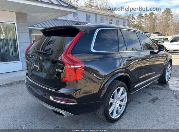 YV4BC0PLXH1180980 2017 VOLVO XC90 HYBRID Black Задня права чверть
