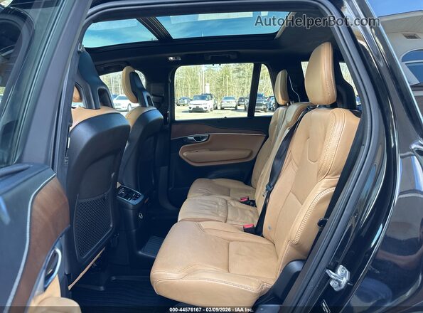 YV4BC0PLXH1180980 2017 VOLVO XC90 HYBRID Black Вид наклейки з VIN-кодом