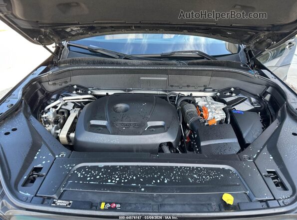 YV4BC0PLXH1180980 2017 VOLVO XC90 HYBRID Black Вид ззаду