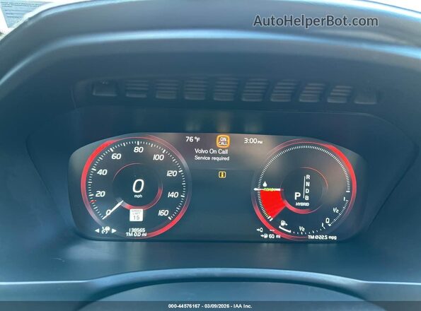 YV4BC0PLXH1180980 2017 VOLVO XC90 HYBRID Black Вид задніх сидінь