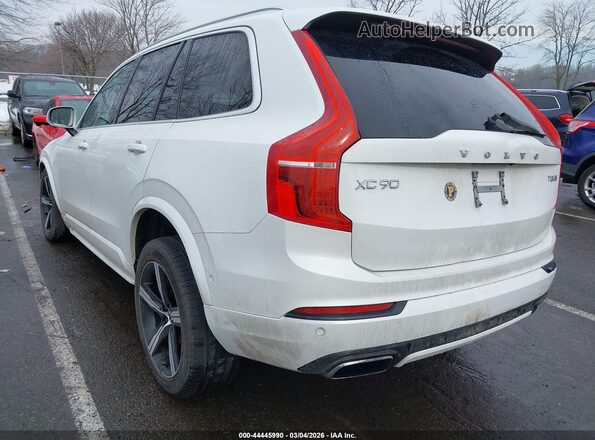 YV4BC0PM7H1111771 2017 VOLVO XC90 HYBRID White Задня ліва чверть