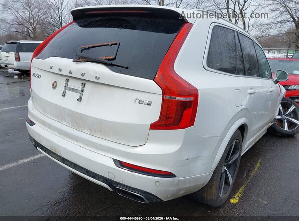 YV4BC0PM7H1111771 2017 VOLVO XC90 HYBRID White Задня права чверть