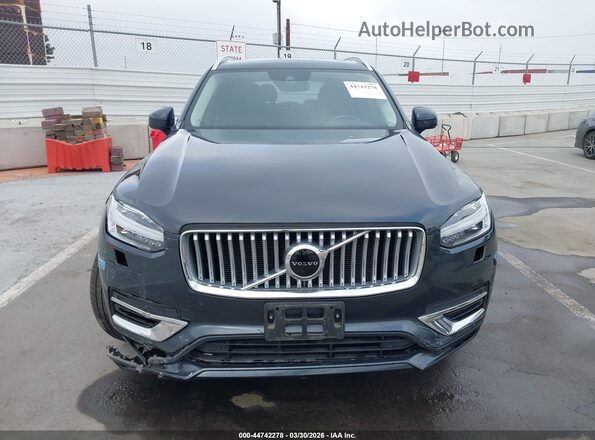 YV4BR00K4N1780020 2022 VOLVO XC90 RECHARGE PLUG-IN HYBRID Gray Вид щитка приладів