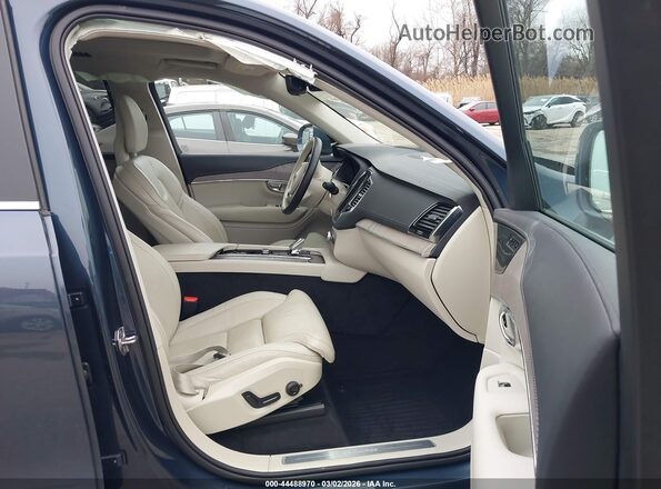 YV4BR00L9N1790180 2022 VOLVO XC90 RECHARGE PLUG-IN HYBRID Синий 