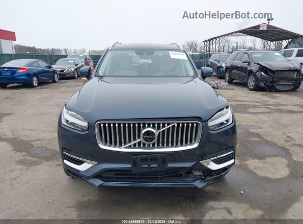 YV4BR00L9N1790180 2022 VOLVO XC90 RECHARGE PLUG-IN HYBRID Синий 