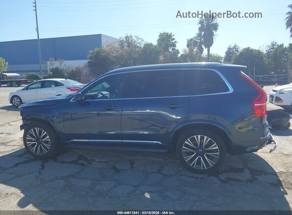 YV4BR0CK3M1742353 2021 VOLVO XC90 RECHARGE PLUG-IN HYBRID Blue Սալոնի 360 աստիճան տեսք