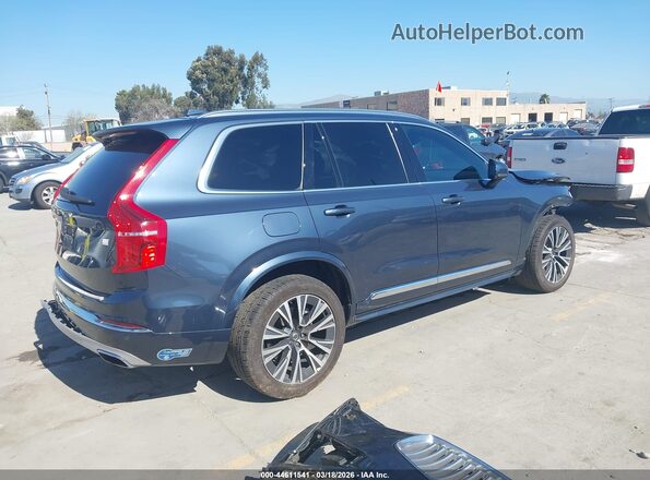YV4BR0CK3M1742353 2021 VOLVO XC90 RECHARGE PLUG-IN HYBRID Blue Հետևի աջ