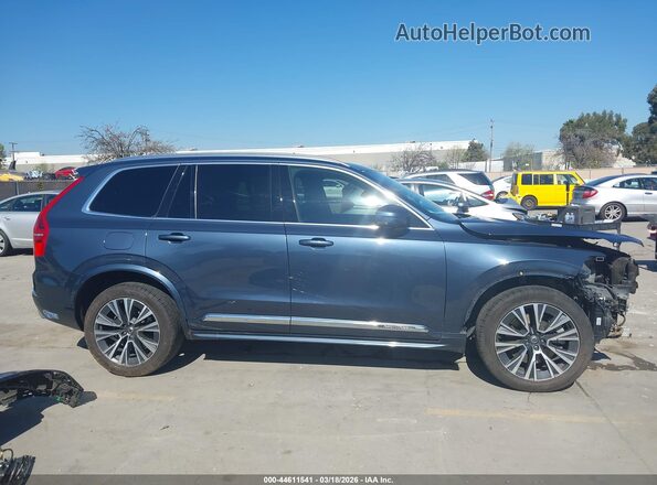 YV4BR0CK3M1742353 2021 VOLVO XC90 RECHARGE PLUG-IN HYBRID Blue Սալոնի հետևի տեսք