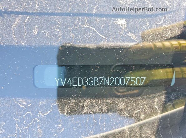YV4ED3GB7N2007507 2022 VOLVO C40 White 