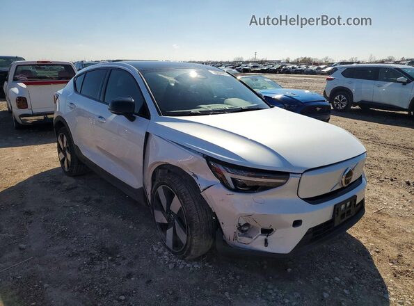 YV4ED3GM3P2050178 2023 VOLVO C40 White Передня права чверть