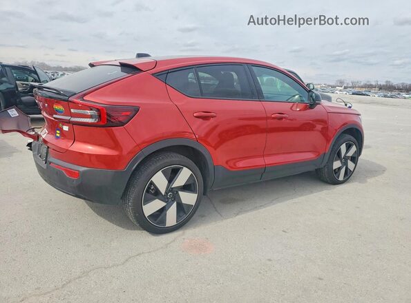YV4ED3GM3P2058927 2023 VOLVO C40 Красный Задняя правая четверть