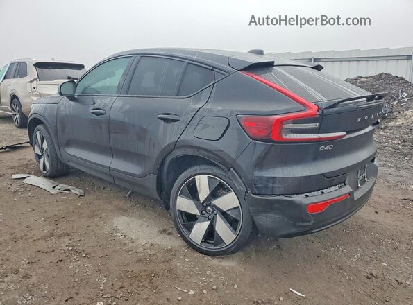YV4ED3GM8P2067218 2023 VOLVO C40 Black Trasero izquierdo