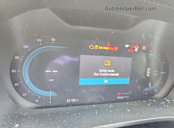 YV4ED3UL5P2107525 2023 VOLVO XC40 Black Սարքավորումների վահանակի տեսք