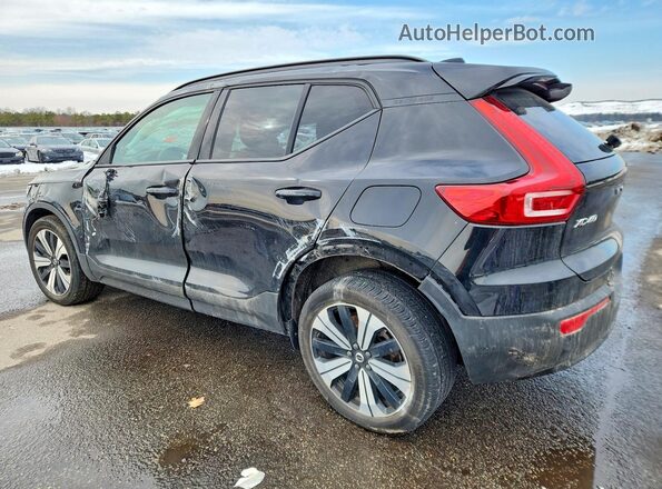 YV4ED3UL5P2107525 2023 VOLVO XC40 Black Հետևի ձախ
