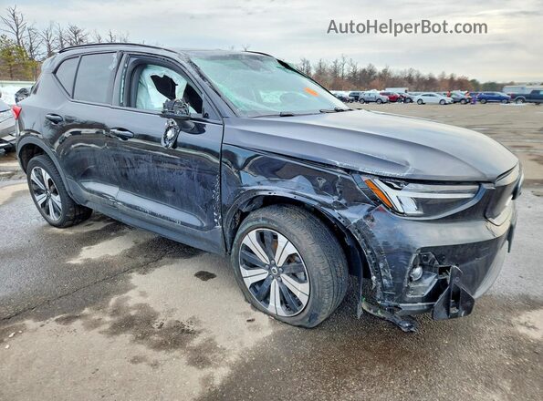 YV4ED3UL5P2107525 2023 VOLVO XC40 Black Առջևի աջ