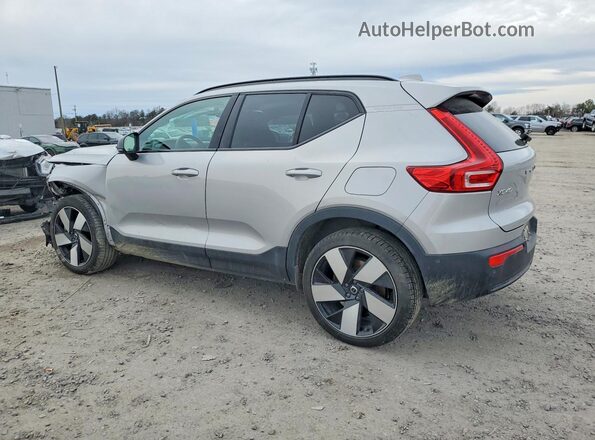 YV4ED3UM1P2087802 2023 VOLVO XC40 Silver Tył lewy