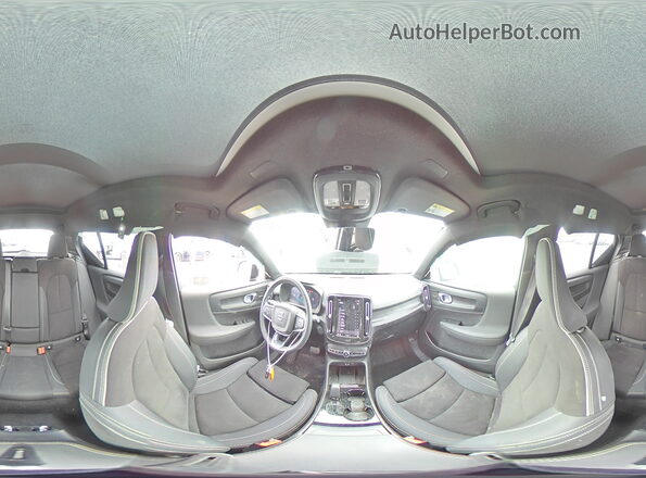 YV4ED3UM1P2087802 2023 VOLVO XC40 Silver Widok wnętrza 360 stopni