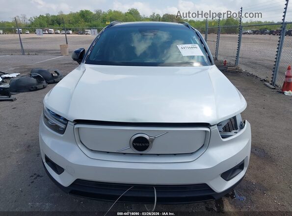 YV4ED3UR1M2522342 2021 VOLVO XC40 RECHARGE PURE ELECTRIC White Rear interior view
