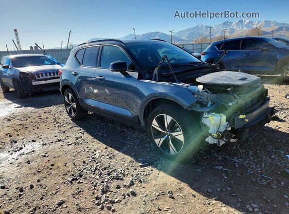 YV4ED3UR2M2573980 2021 VOLVO XC40 Gray Առջևի աջ