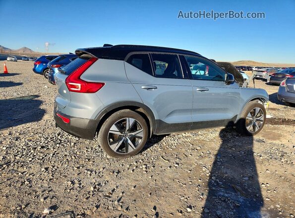 YV4ED3UR2M2573980 2021 VOLVO XC40 Gray Հետևի աջ