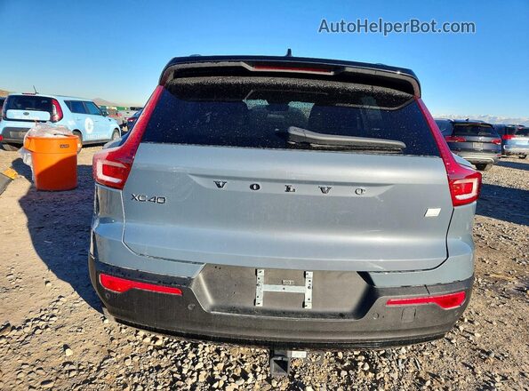 YV4ED3UR2M2573980 2021 VOLVO XC40 Gray Հետևի տեսք