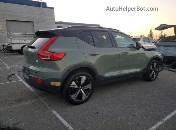 YV4ED3UR6N2751049 2022 VOLVO XC40 Серый Задняя правая четверть