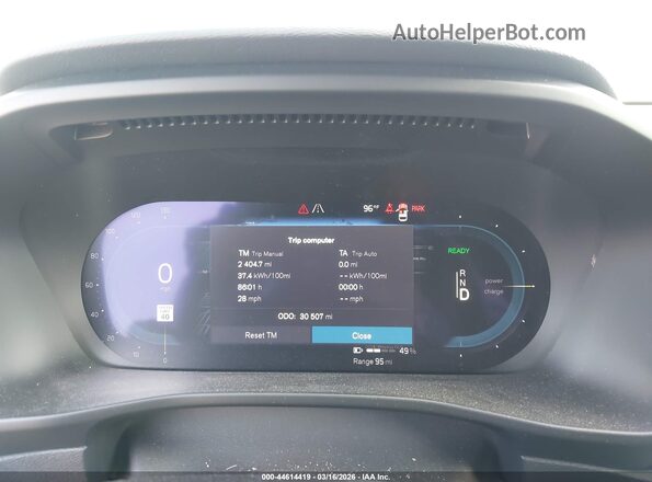 YV4ED3UW4P2077542 2023 VOLVO XC40 RECHARGE PURE ELECTRIC Light Blue Вид задних сидений