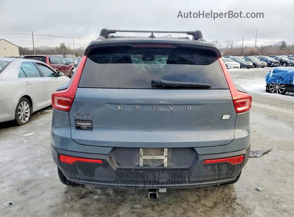 YV4ED3UW7P2070262 2023 VOLVO XC40 Gray უკანა ხედი