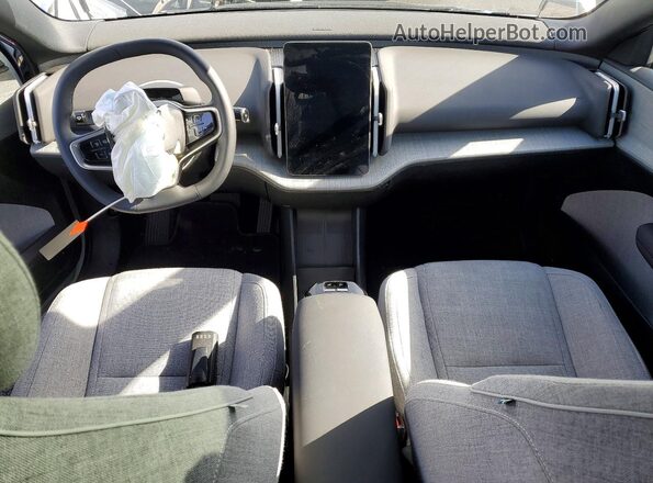 YV4EK3ZL1SS141422 2025 VOLVO EX30 White Vista del salpicadero