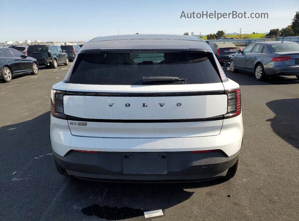 YV4EK3ZL1SS141422 2025 VOLVO EX30 White Vista trasera