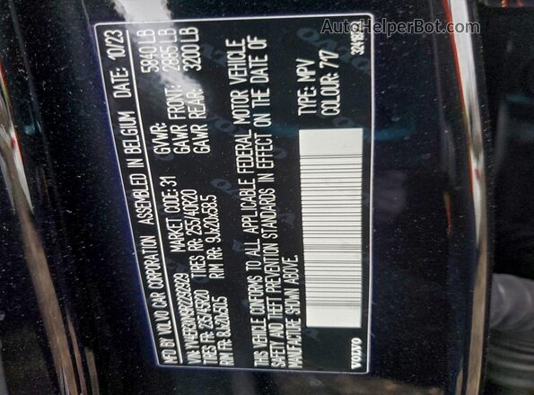 YV4ER3XM9R2292929 2024 VOLVO XC40 Black 